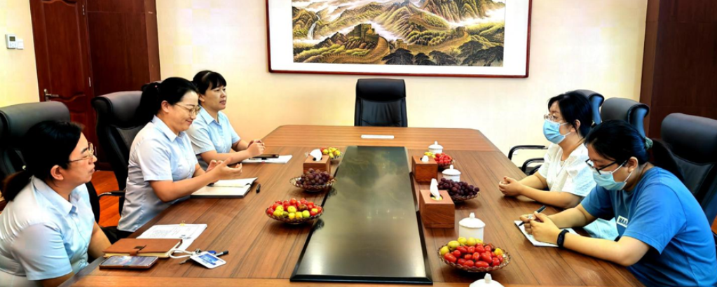 天衢新區(qū)發(fā)改統(tǒng)計部蒞臨德州天元集團開展調研