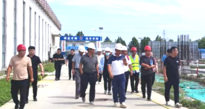 臨邑農(nóng)業(yè)科技產(chǎn)業(yè)園J3#、J4#廠房基礎(chǔ)施工順利通過驗收