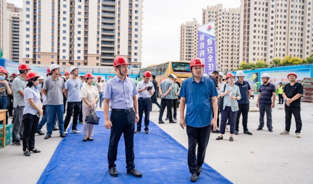 德州市建設(shè)工程質(zhì)量檢測開放日觀摩活動在昱景蘭庭項目順利舉行