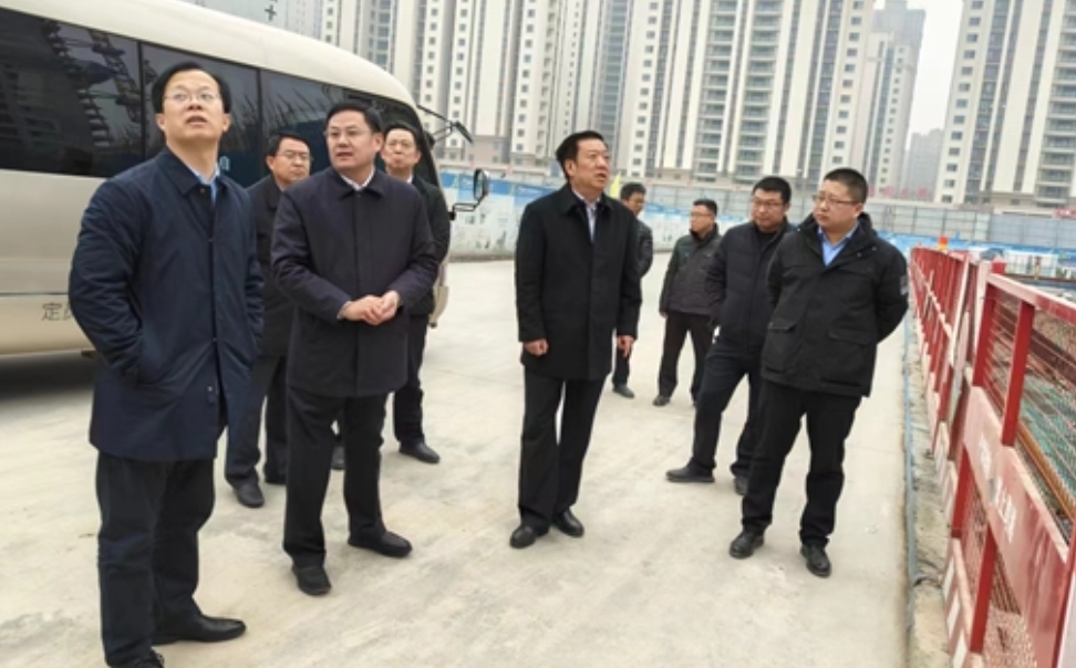 德州市政協(xié)黨組書記、主席卜祥聯(lián)蒞臨昱景蘭庭項目視察